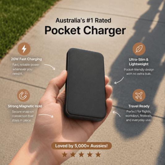 The Volt Collective™   Pocket Magnetic Iphone charger