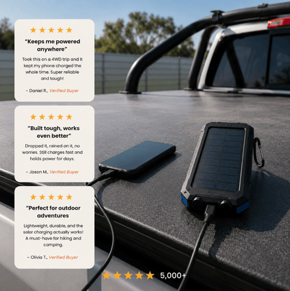 The Volt Collection™ Solar Power Bank